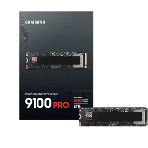 דיסק פנימי Samsung 9100 PRO 2TB Gen5 M.2 NVME 2.0 14800/13400 RW