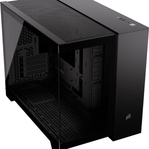 מארז Corsair 2500X Mini-Tower mATX Tempered Glass NO FANS