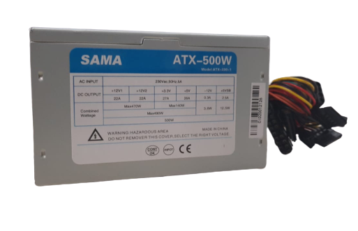 ספק כוח SAMA 500W 12CM