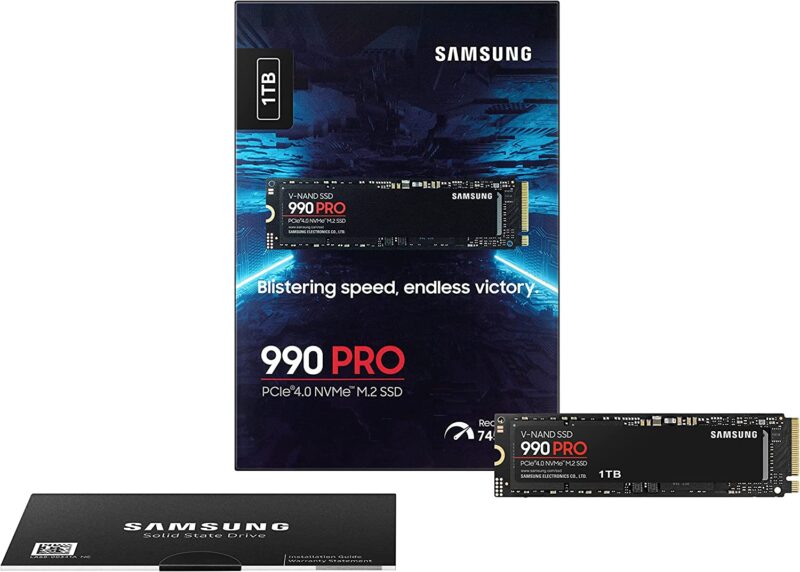 דיסק פנימי Samsung 990 PRO 1TB GEN4 up to 7450 read 6900 Write