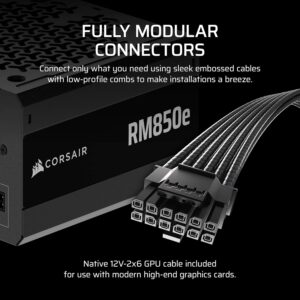 ספק Corsair RM650e 80Plus Gold Fully-Modular ATX3.1 PCIE5.1