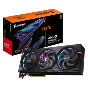 כרטיס מסך GIGABYTE AORUS Radeon RX9070 XT ELITE 16G