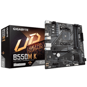 לוח אם Gigabyte B550M K DDR4 for AMD AM4 DP HDMI Micro-Atx
