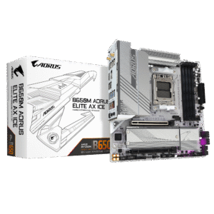 לוח Gigabyte B650M A ELITE AX ICE ATX AM5 WIFI BT PCIE5.0 White