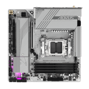לוח Gigabyte B650M A ELITE AX ICE ATX AM5 WIFI BT PCIE5.0 White