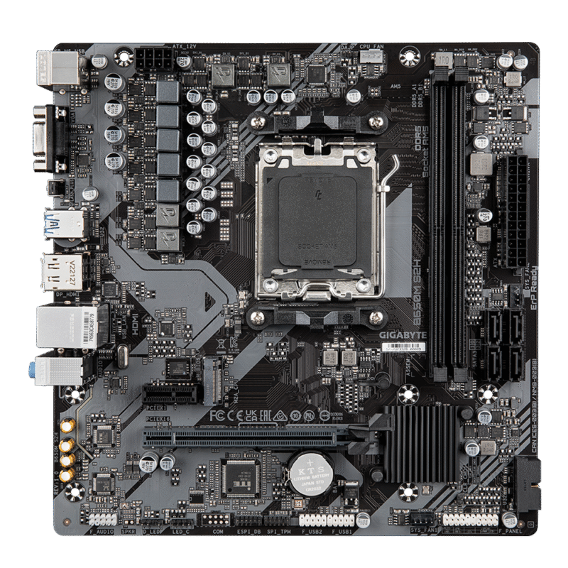 לוח Gigabyte B650M S2H 1.4 AM5 Micro-Atx DDR5 DP HDMI AMD