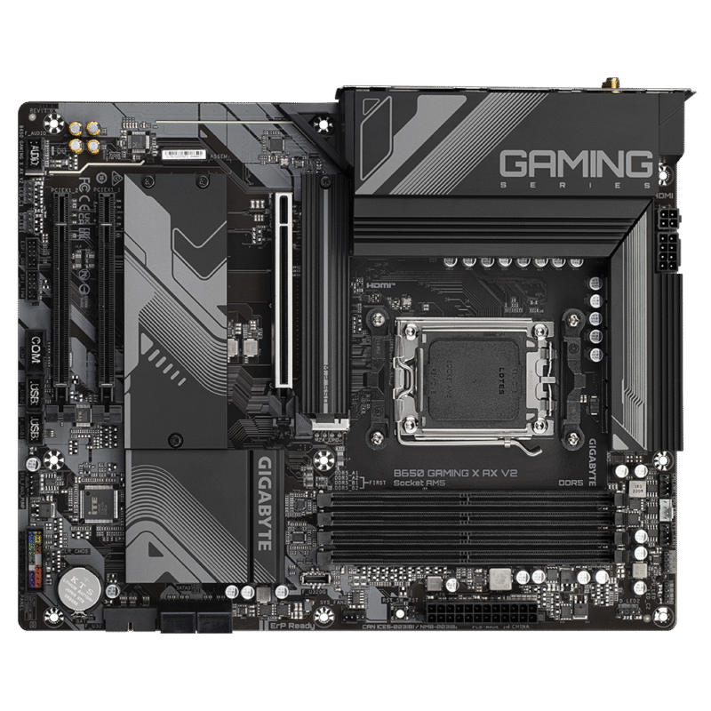 לוח Gigabyte B650 Gaming X AX V2 ATX WIFI BT AMD Zen4 AM5 DDR5