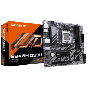 לוח אם Gigabyte B840M DS3H for AMD AM5 DDR5 HDMI DP