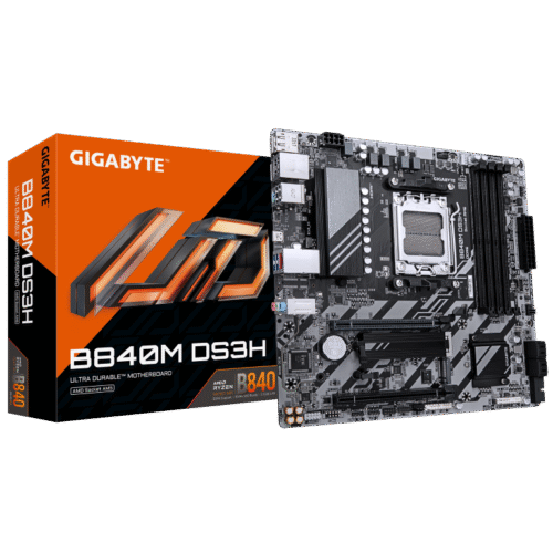 לוח אם Gigabyte B840M DS3H for AMD AM5 DDR5 HDMI DP