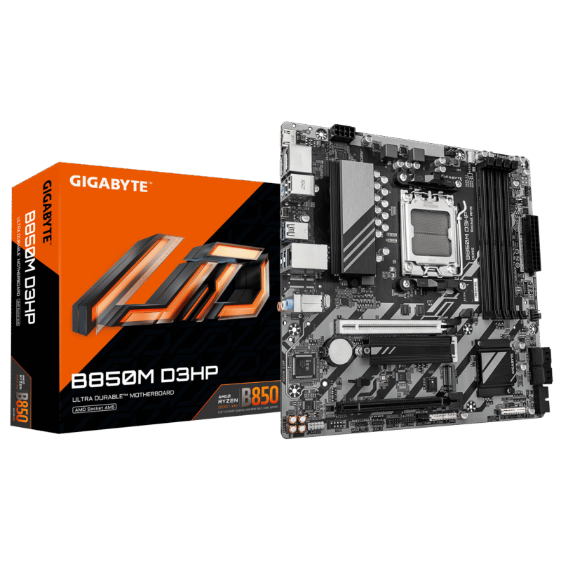 לוח אם GIGABYTE B850M D3HP MICRO-ATX DDR5 AM5 1GB LAN