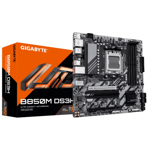 לוח אם GIGABYTE B850M DS3H DDR5 MICRO-ATX AM5 2.5GBE LAN