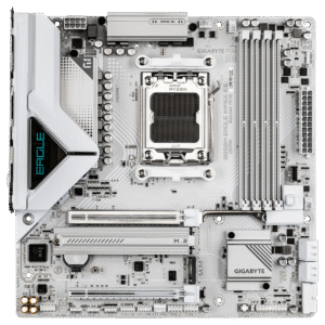 לוח אם GIGABYTE B850M EAGLE WIFI6E ICE M-ATX DDR5 AM5 BT 2.5GB
