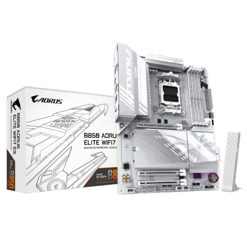 לוח אם GIGABYTE B850 AORUS ELITE WIFI7 ICE DDR5 AM5 BT 2.5GBE LAN