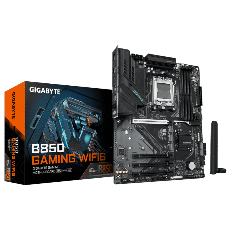 לוח אם GIGABYTE B850 GAMING WIFI 6 ATX DDR5 AM5 BT