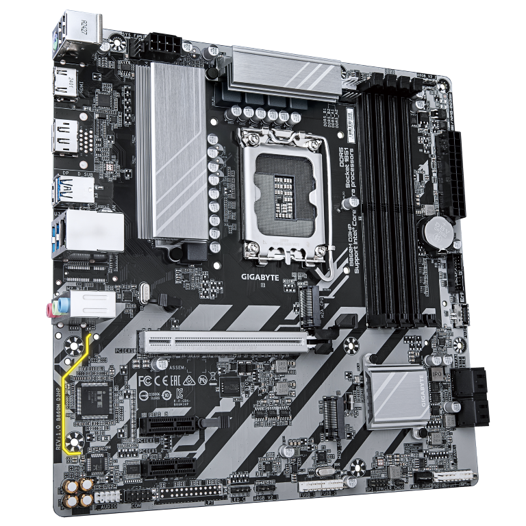 לוח לאינטל דור 15 Gigabyte B860M D3HP Micro-ATX DDR5