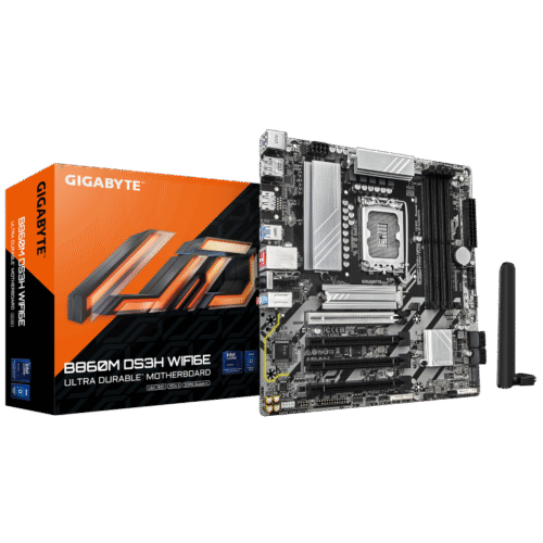 לוח לאינטל דור 15 Gigabyte B860M DS3H Micro-ATX WIFI BT DDR5