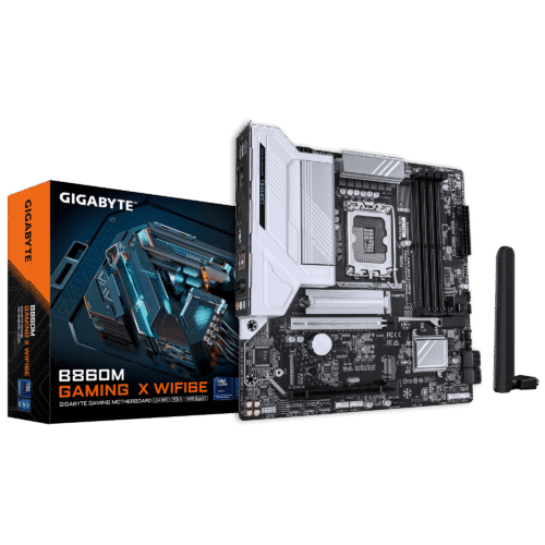 לוח למעבד דור 15 Gigabyte B860M GAMING X WIFI6E ATX 2.5GB LAN
