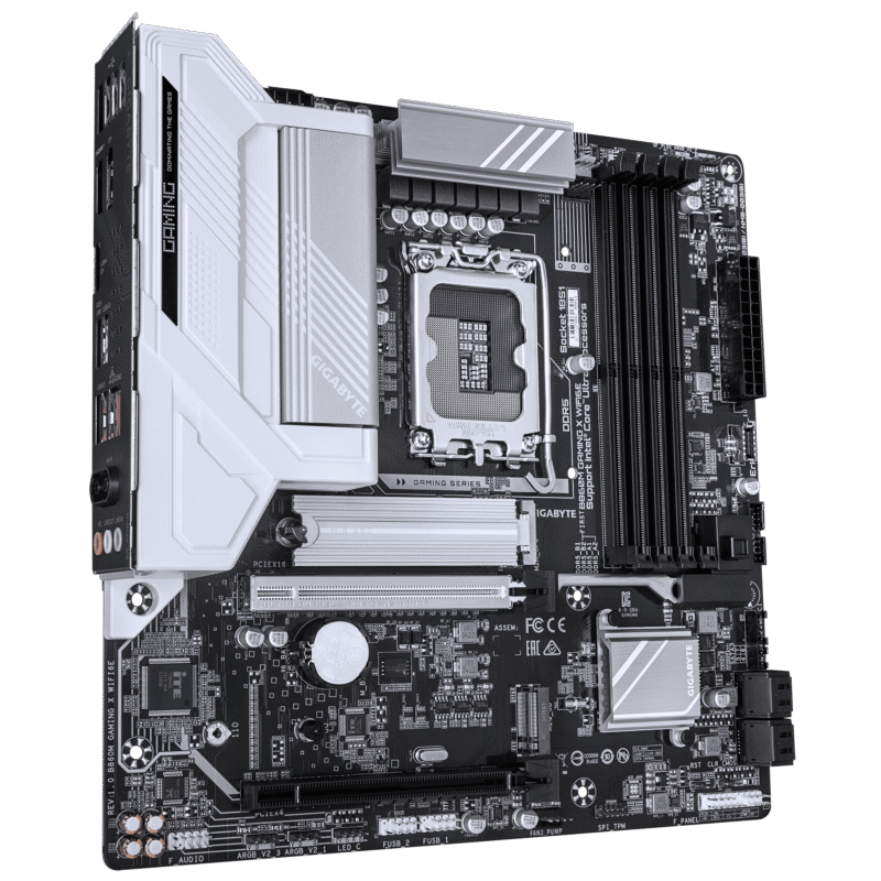 לוח למעבד דור 15 Gigabyte B860M GAMING X WIFI6E ATX 2.5GB LAN