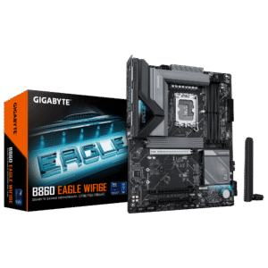 לוח למעבד דור 15 Gigabyte B860 EAGLE WIFI6E ATX 2.5GB LAN