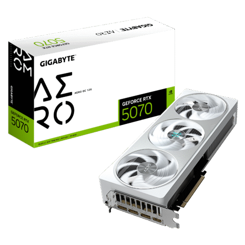 כ.מסך GIGABYTE GeForce RTX 5070 AERO OC 12G