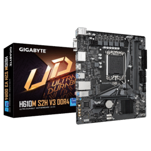 לוח למעבדי אינטל Gigabyte H610M S2H V3 Micro-ATX VGA DP HDMI