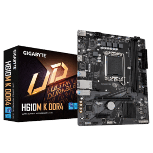 לוח אם GIGABYTE H610M K DDR4 M-ATX LGA1700 M.2 1GBE LAN