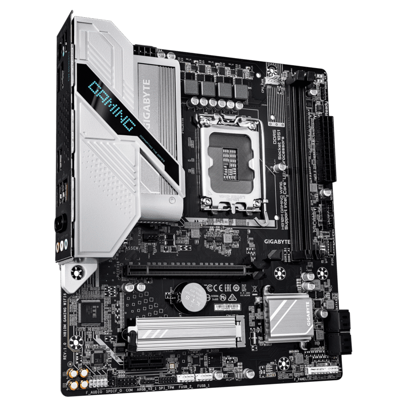 לוח Gigabyte H810M Gaming WIFI6 Micro-Atx DDR5 LGA1851 DP HDMI