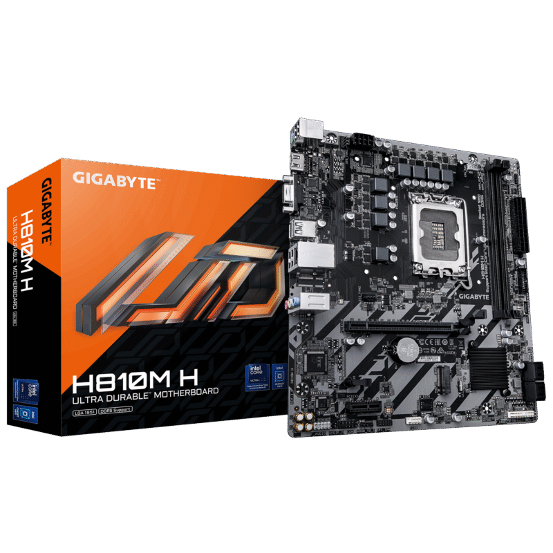 לוח Gigabyte H810M H 1.0 Micro-Atx DDR5 LGA1851 VGA HDMI