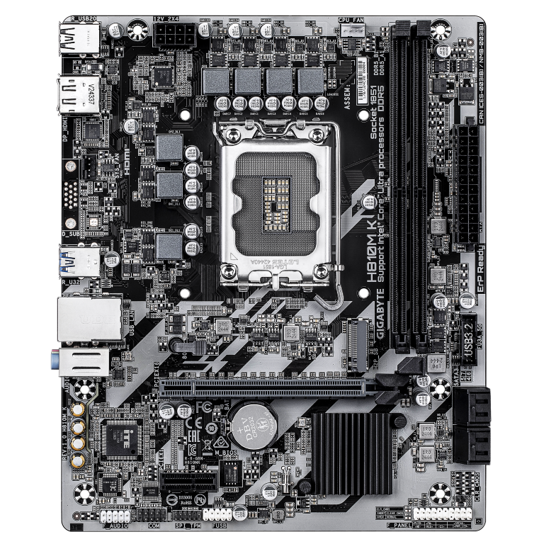 לוח אם דור 15 Gigabyte H810M K DDR5 M-Atx