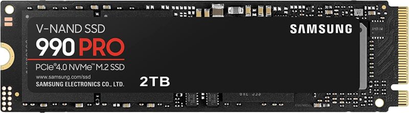 דיסק פנימי Samsung 990 PRO 2TB GEN4 up to 7450 read 6900 Write