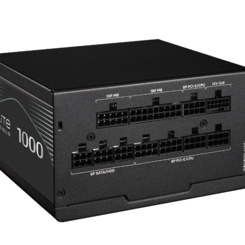 ספק כוח מודולרי Cooler Master Elite 80 Plus Platinum 1000W ATX 3.