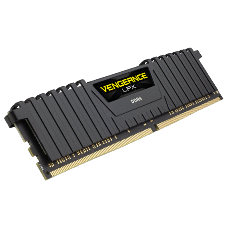 זכרון לנייח Corsair Vengance LPX 16GB DDR4 3200MHZ UDIMM C16