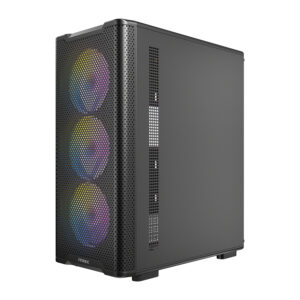 מארז Antec VX310 ARGB ATX Mid-Tower Tempered Glass 4x120mm Fans