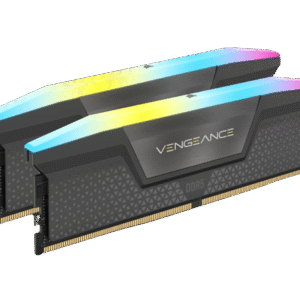 ז.לנייח Corsair Vengeance RGB DDR5 32GB 2X16 6400MHZ C36 kit BLK