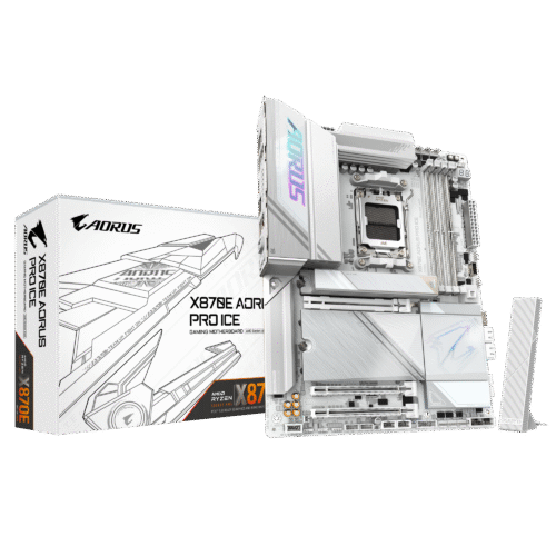 לוח אם GIGABYTE X870E AORUS PRO ICE X3D WIFI7 ATX DDR5 AM5