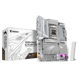 לוח אם Gigabyte X870 AORUS ELITE X3D ICE AMD AM5 WIFI7 ATX