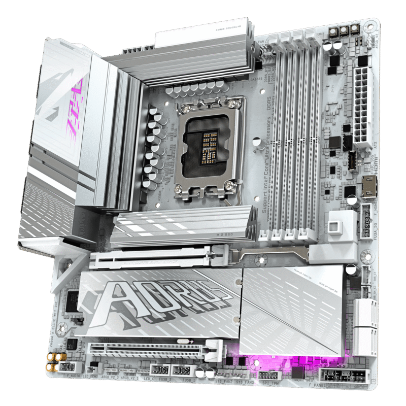 לוח אם אינטל GIGABYTE Z890M AORUS ELITE WIFI7 ICE WIFI7 BT PCIE 5