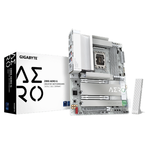 לוח לאינטל דור 15 Gigabyte Z890 AERO G DUAL 2.5 Lan 5Xm.2 TB4