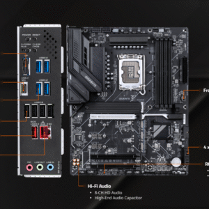 לוח אם Gigabyte Z890 D PLUS ATX DDR5 2.5GB Lan PCIE5.0
