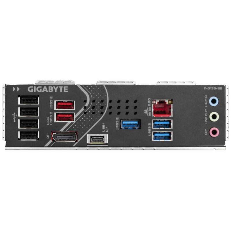 לוח לאינטל דור 15 Gigabyte Z890 EAGLE 2.5GbE 4XM.2 Slots ATX LGA1