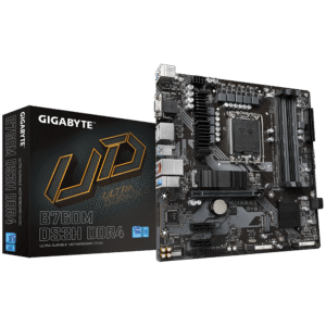 לוח Gigabyte B760M DS3H DDR4 LGA1700 MultiviewX4 Micro-Atx
