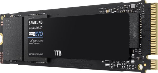 דיסק פנימי Samsung 990 EVO PLUS 1TB up to 7250 Read 6300 Write