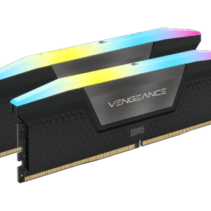 ז. לנייח CORSAIR VENGEANCE RGB DDR5 RAM 32GB 2x16GB 6000MHz CL30