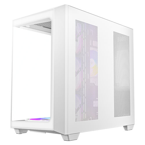 מארז לבן Antec C5 ARGB Mid-Tower ATX 7x ARGB FANS Incl Type-C