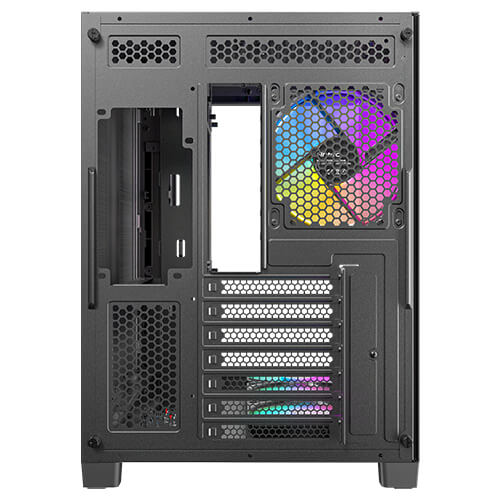 מארז שחור Antec C5 Curve ARGB Mid-Tower ATX 4x ARGB FANS Type-C