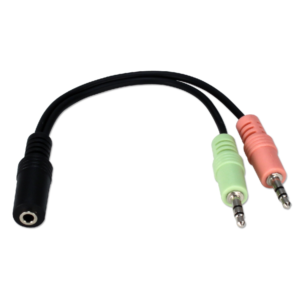 PL audio spliter 3line to mic and spekers