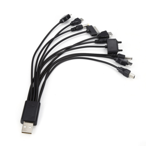 USB CABLE X10 מחברים שונים