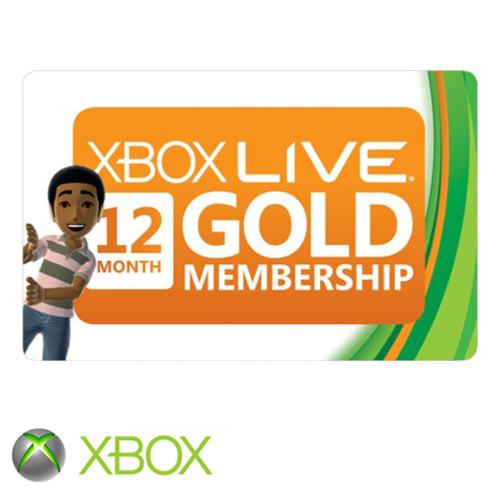 כרטיס Xbox Live 12-Month Gold Membership