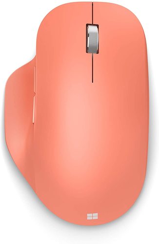 עכבר אלחוטי ארגונומי Microsoft Bluetooth Ergonomic Mouse צבע אפרסק