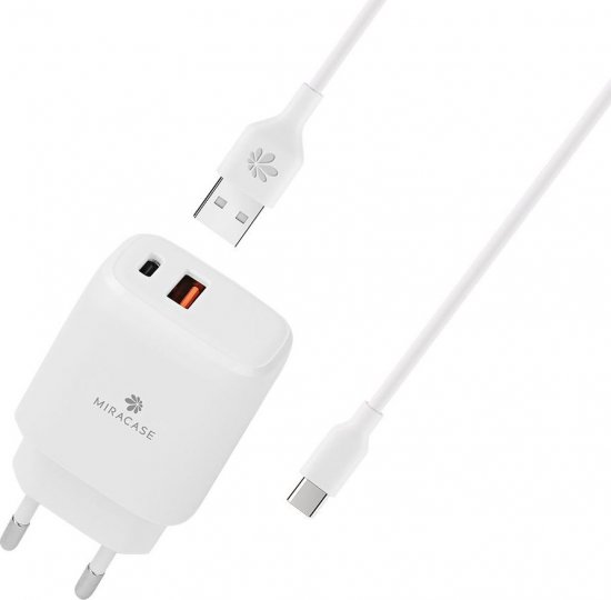 מטען TYPE-C+USB